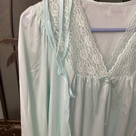 Vanity Fair robe nightgown set NWT retro small - Picture 4 of 14